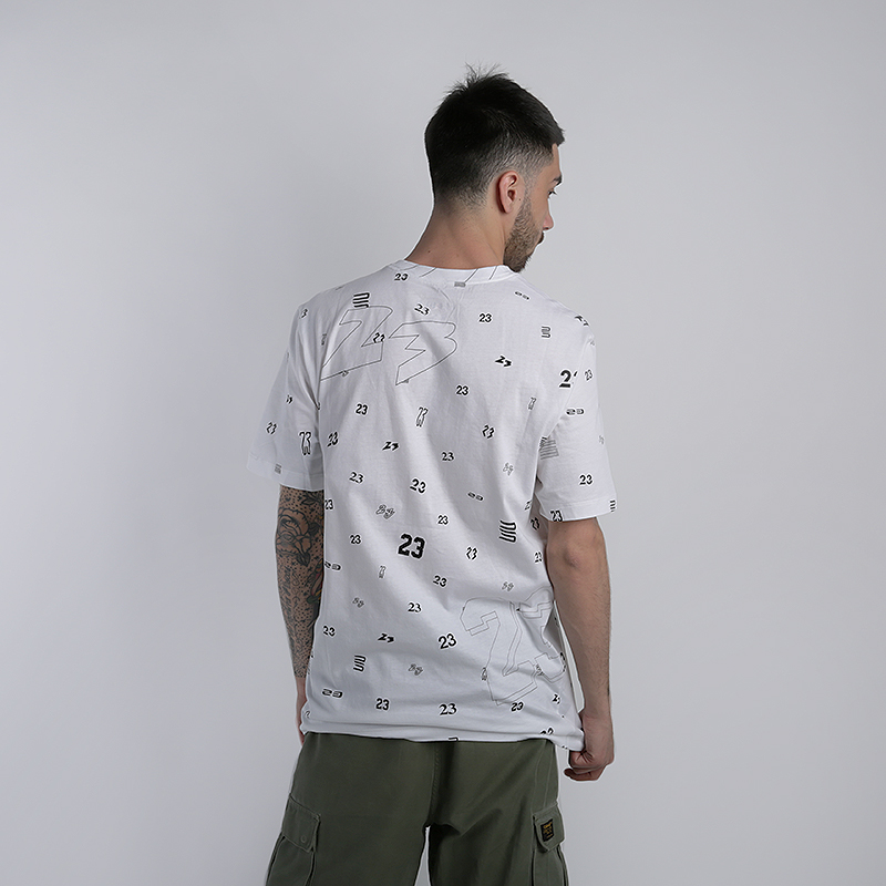 Мужская футболка Jordan AOP T-Shirt (AT0550-100)  - цена, описание, фото 3